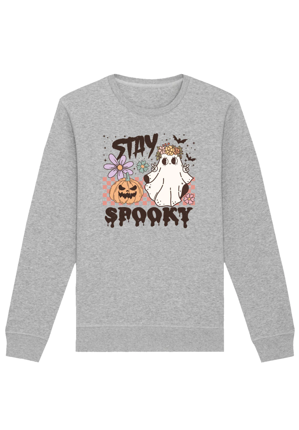 F4NT4STIC Sweatshirt "Retro Halloween Stay Spooky rainbow", Premium Qualitä günstig online kaufen