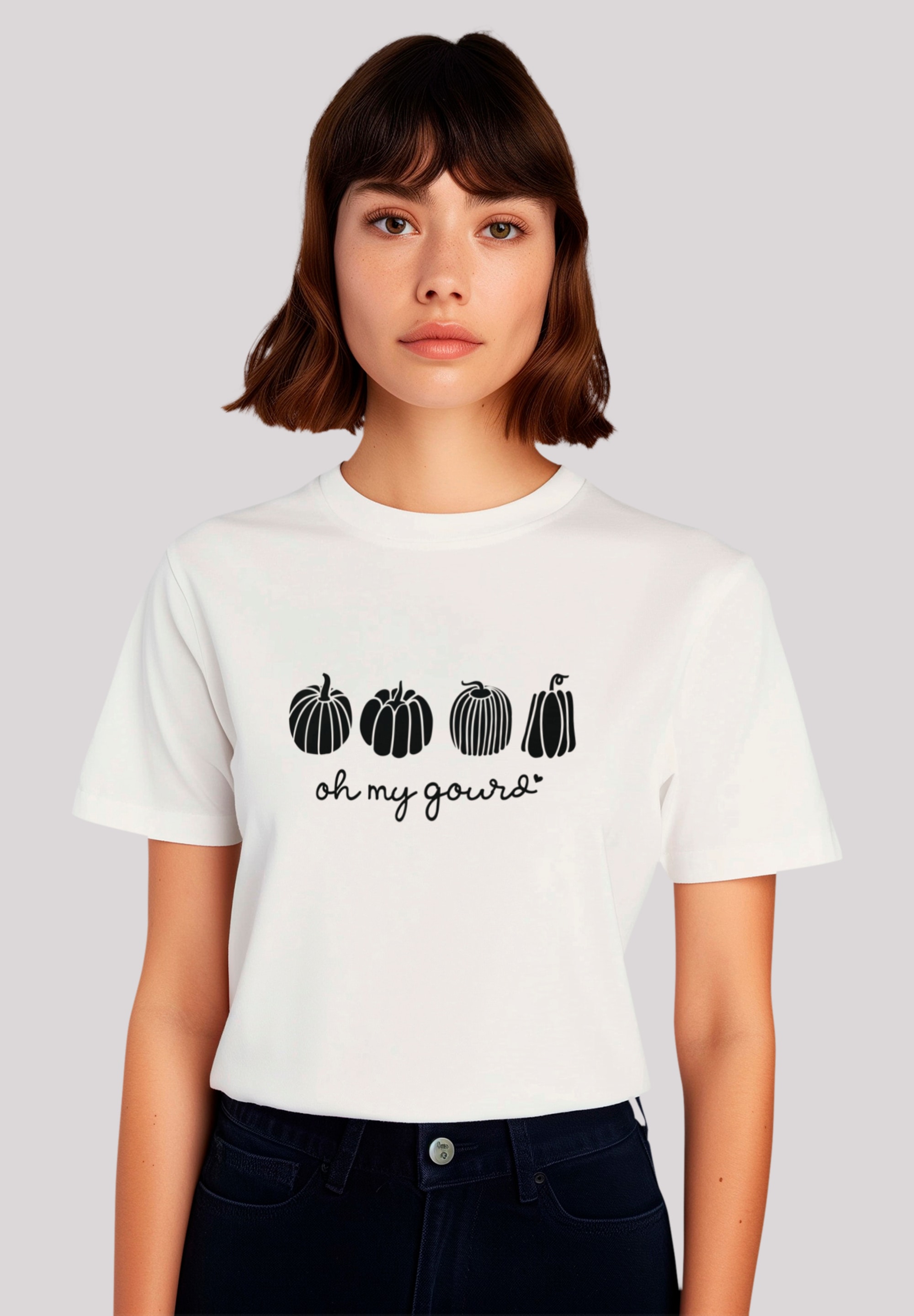 F4NT4STIC T-Shirt "Pumpkins Kürbis oh my gourd", Premium Qualität, Hallowee günstig online kaufen