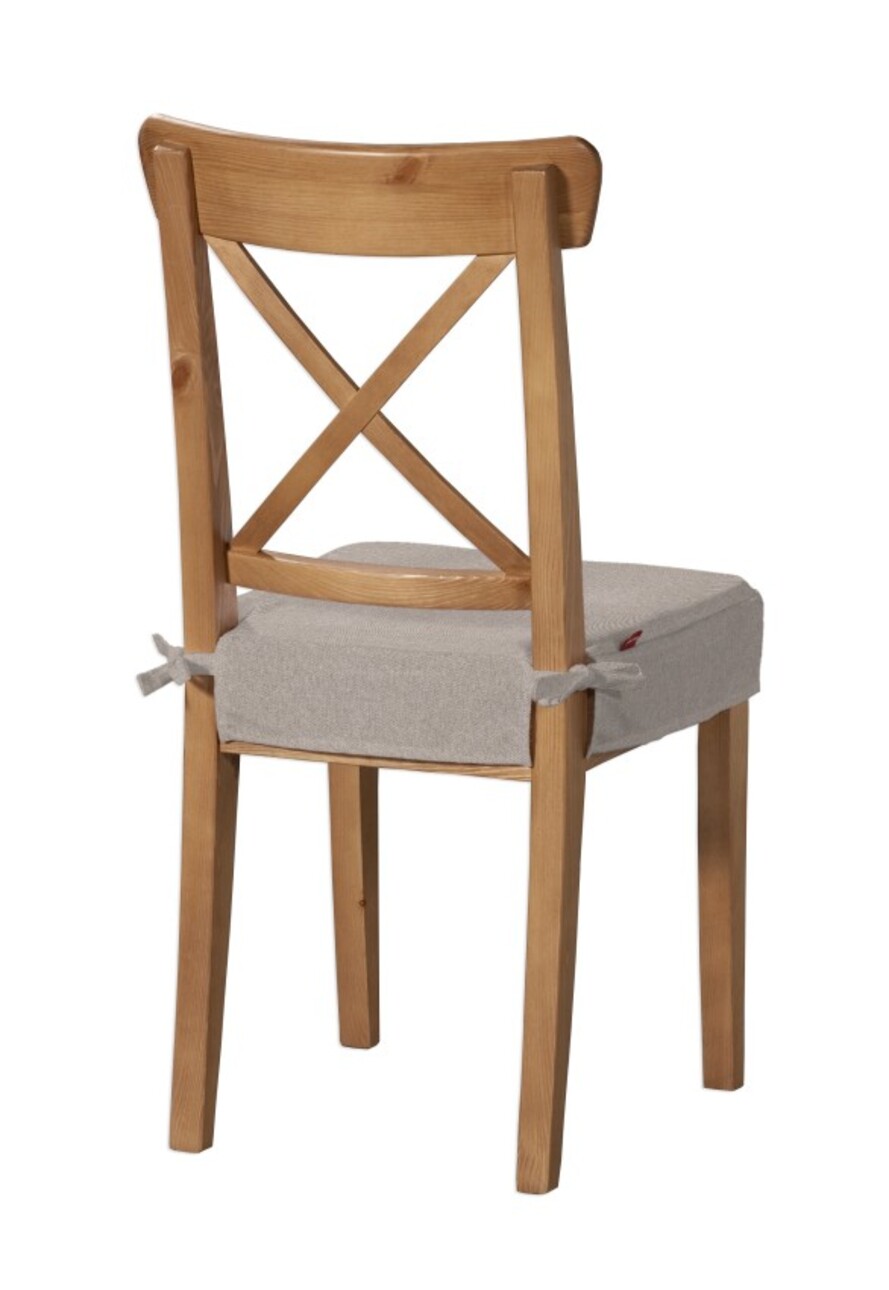 Sitzkissen geeignet für das Ikea Modell Ingolf, beige-grau, Modell Inglof, günstig online kaufen