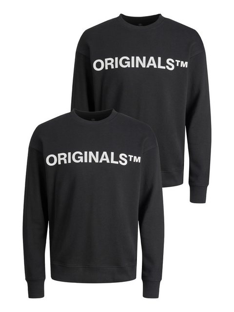 Jack & Jones Sweatshirt 2er-SET Sweater Rundhals Pullover mit ORIGINALS Pri günstig online kaufen