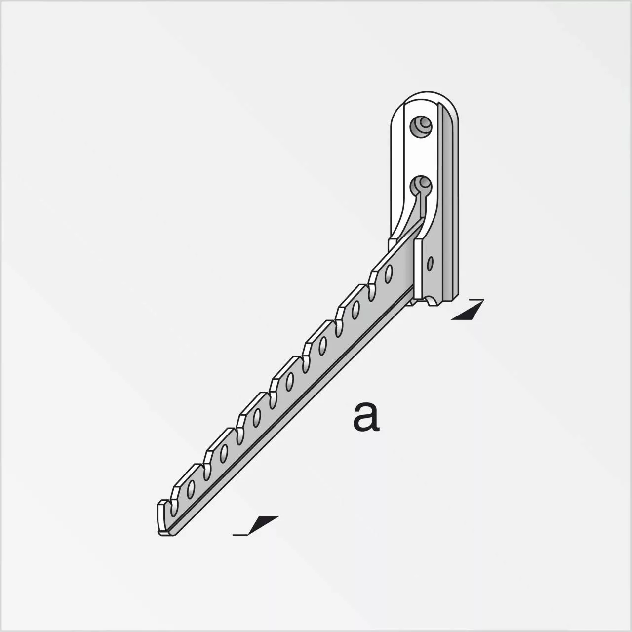 alfer Garderobenhaken alfer Kleiderlüfter 330 mm günstig online kaufen