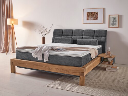 Home affaire Boxspringbett "Villads", Liegefläche: 180/200 cm, Inside-Boxsp günstig online kaufen