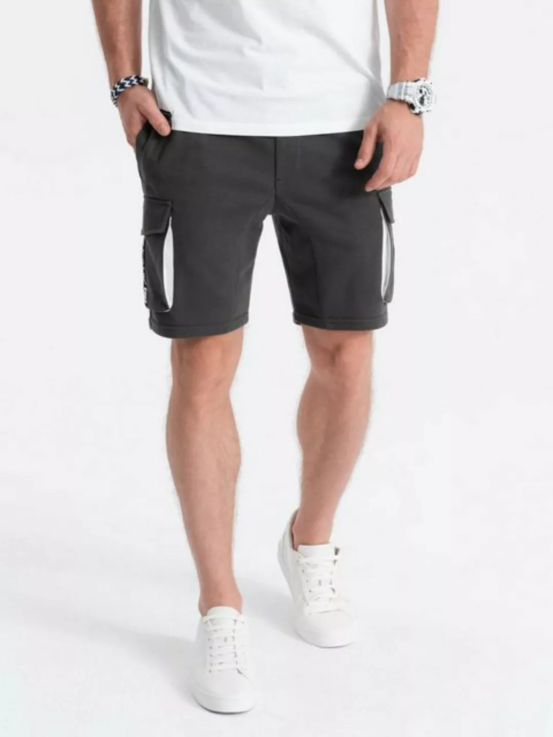 OMBRE Cargoshorts Herren-Shorts mit Cargotaschen günstig online kaufen