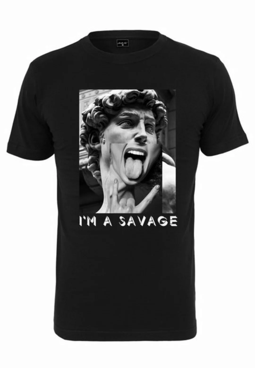 MisterTee T-Shirt MisterTee Herren I´m A Savage Tee (1-tlg) günstig online kaufen