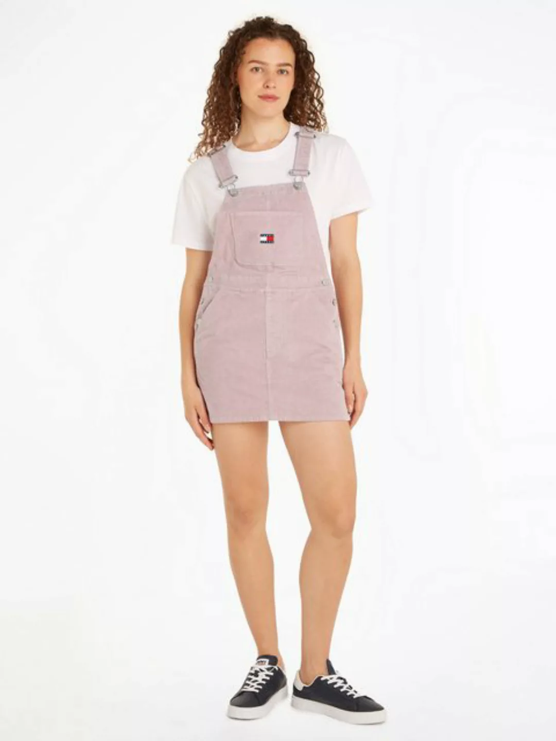 Tommy Jeans Latzkleid TJW WASH CORD DUNGAREE DRESS EXT aus Cord günstig online kaufen