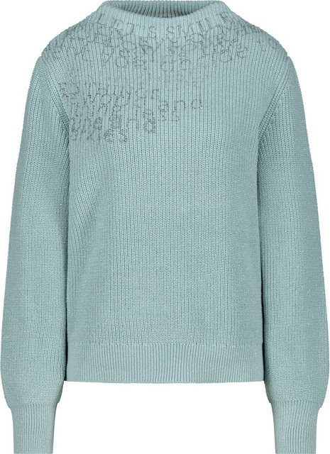 Monari Strickpullover mit Schmuckschrift günstig online kaufen