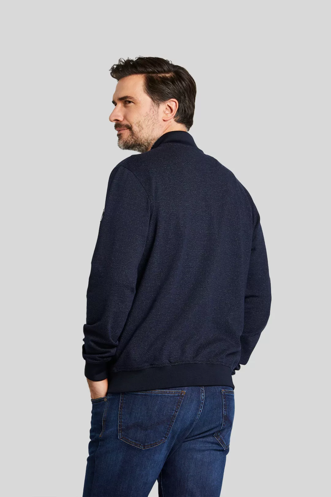 bugatti Sweater, mit Struktur günstig online kaufen