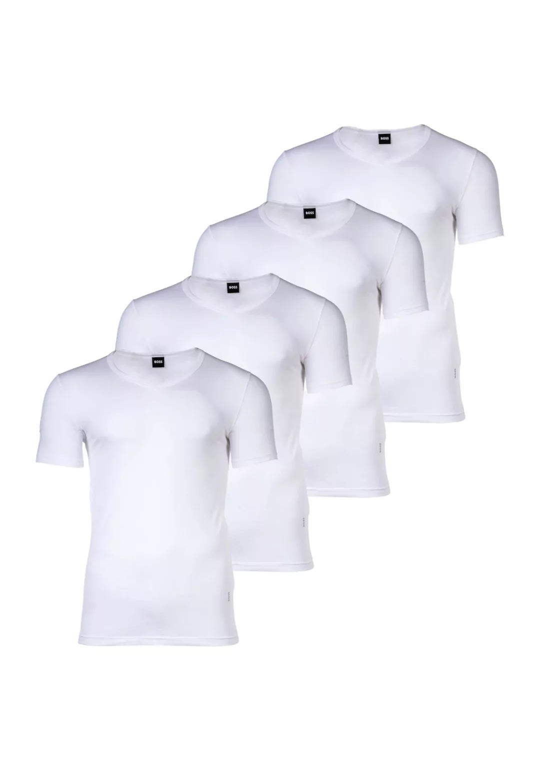 BOSS Unterhemd "Unterhemd TShirtVN 2P Modern 4er Pack" günstig online kaufen