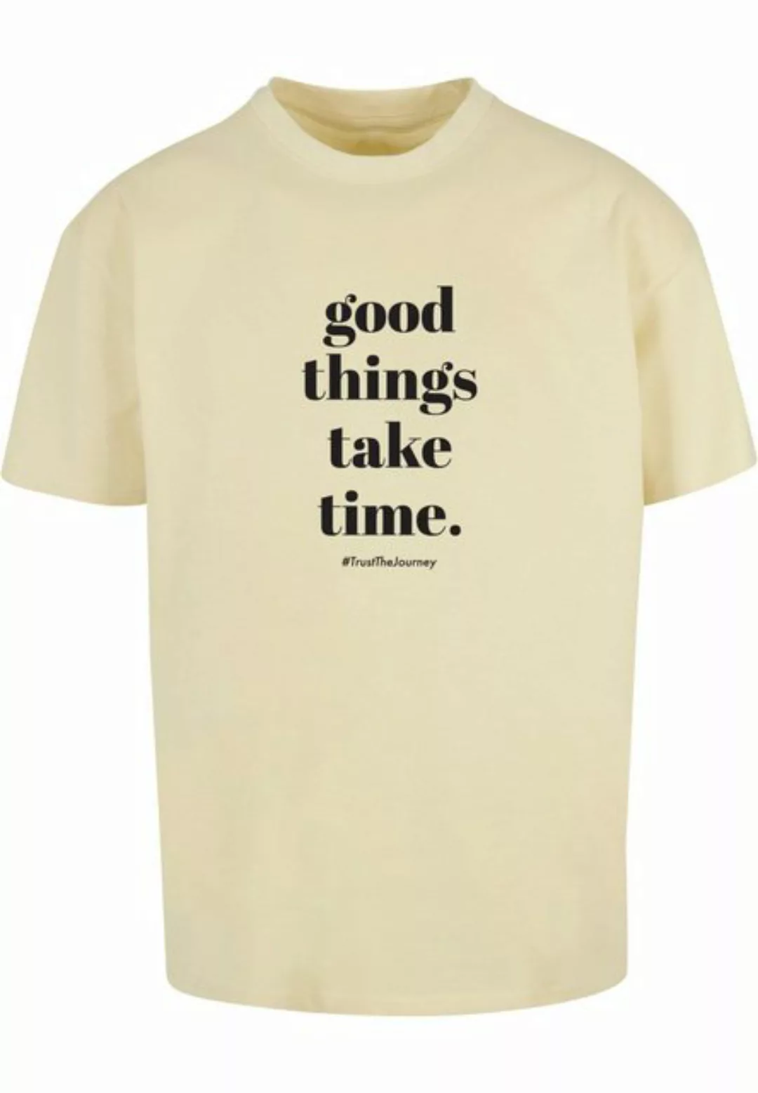 Merchcode T-Shirt Merchcode Herren Good Things Take Time Heavy Oversize Tee günstig online kaufen