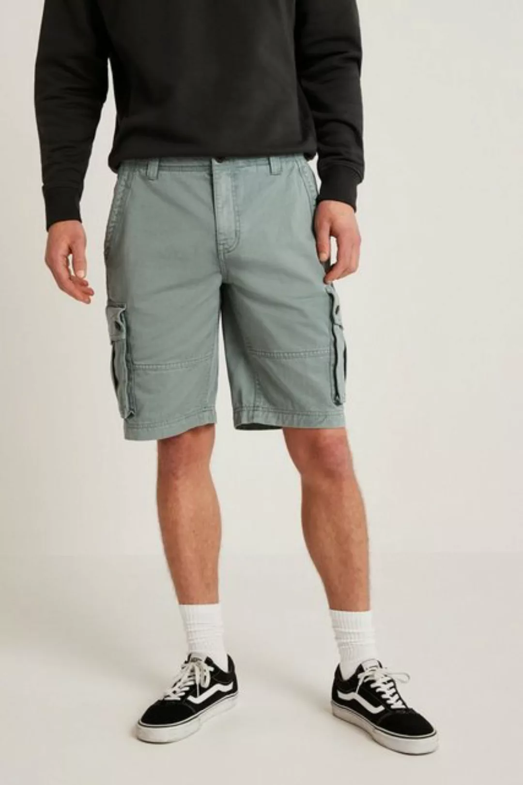 Next Cargoshorts Hochwertige Cargo-Shorts mit Waschung (1-tlg) günstig online kaufen