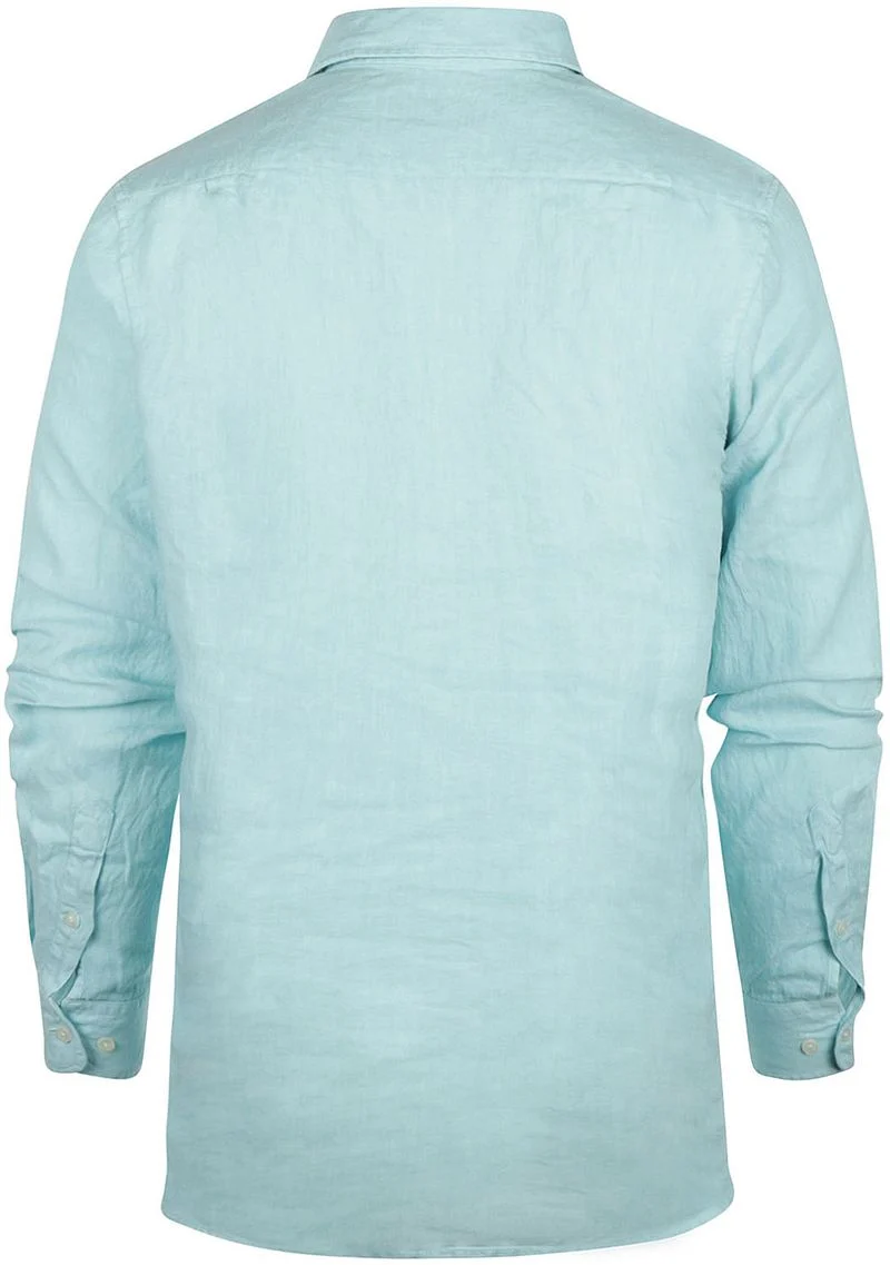 Steppin' Out Hemd Leinen Turquoise - Größe XXL günstig online kaufen