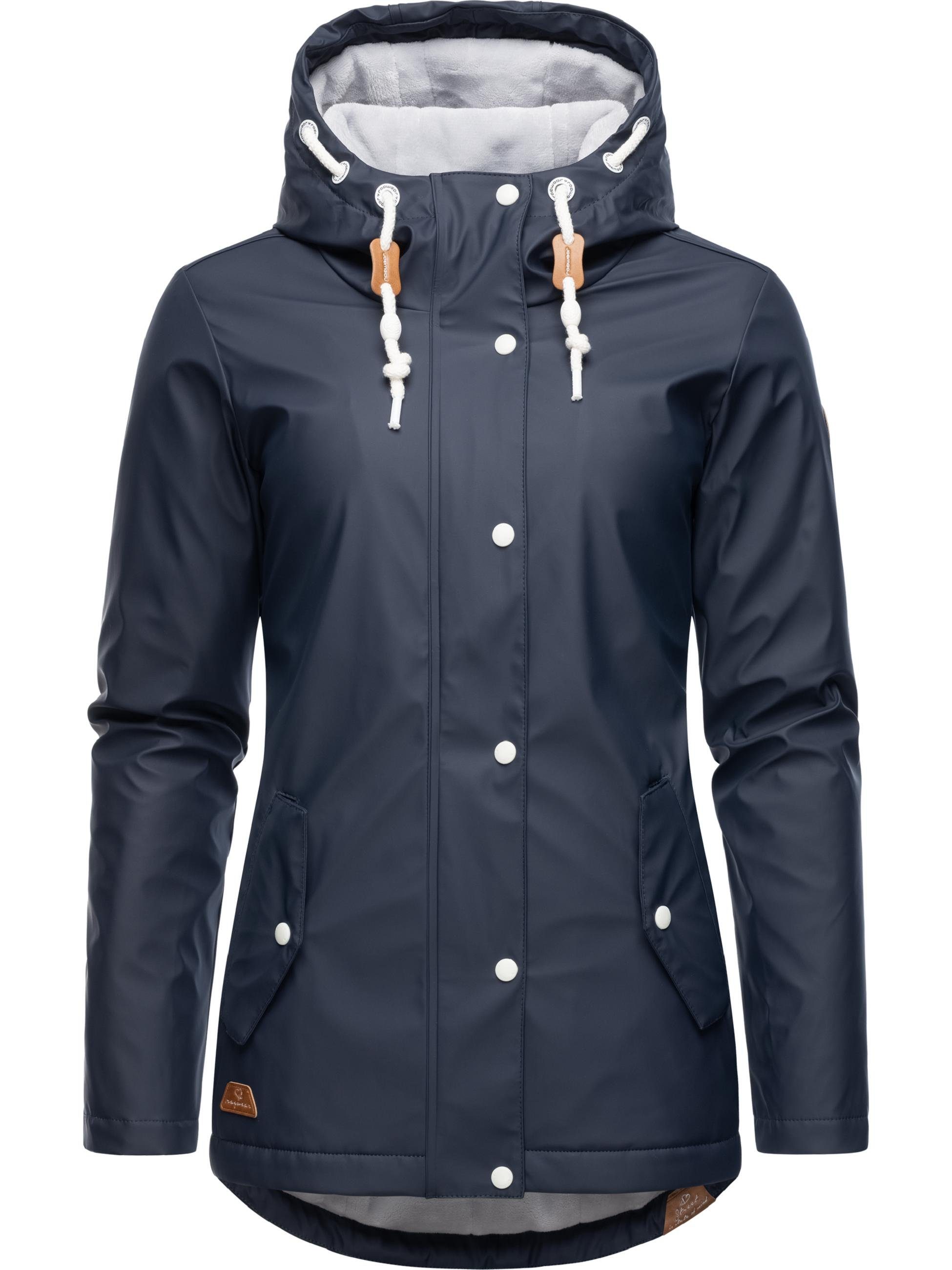 Ragwear Regenjacke Marge warm gefütterter Damen günstig online kaufen