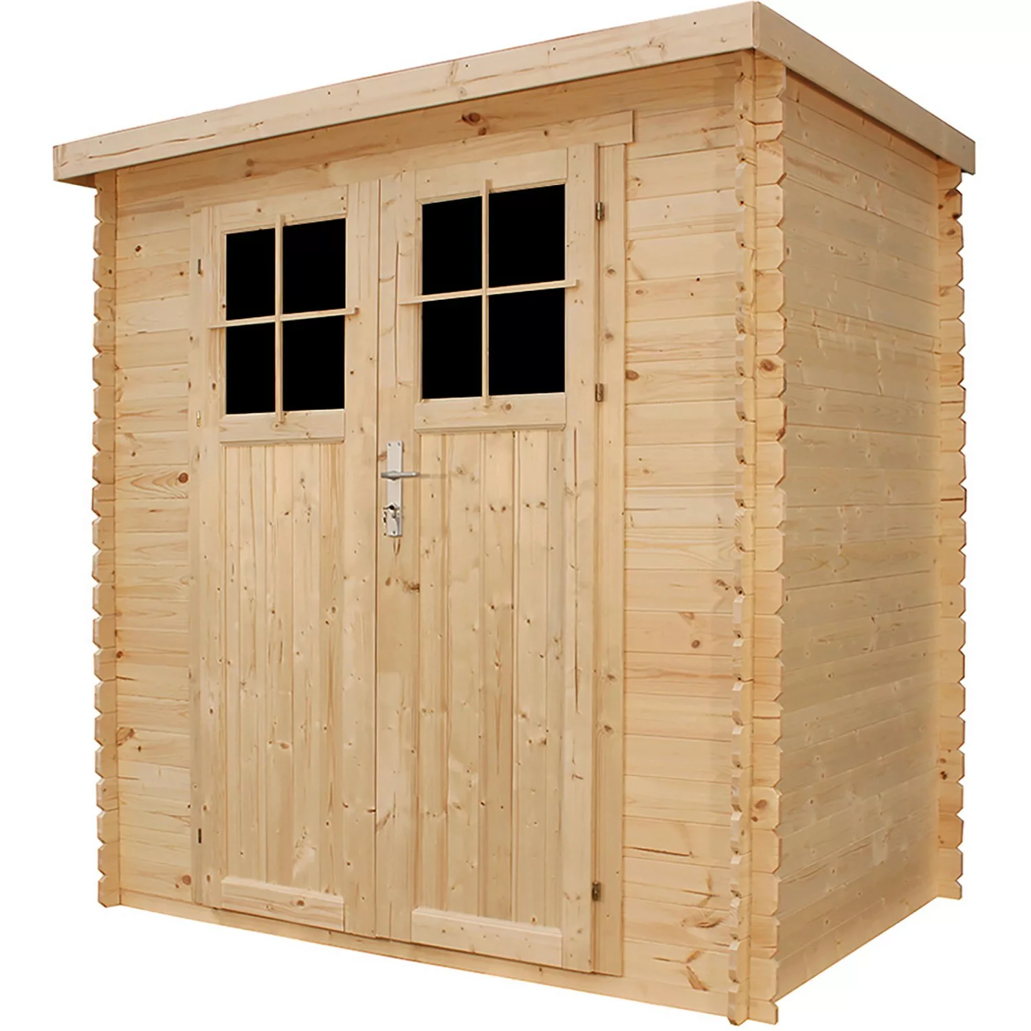 Timbela Gartenhaus Holz M311F 2,22 m²  mit abschließbarer Tür günstig online kaufen