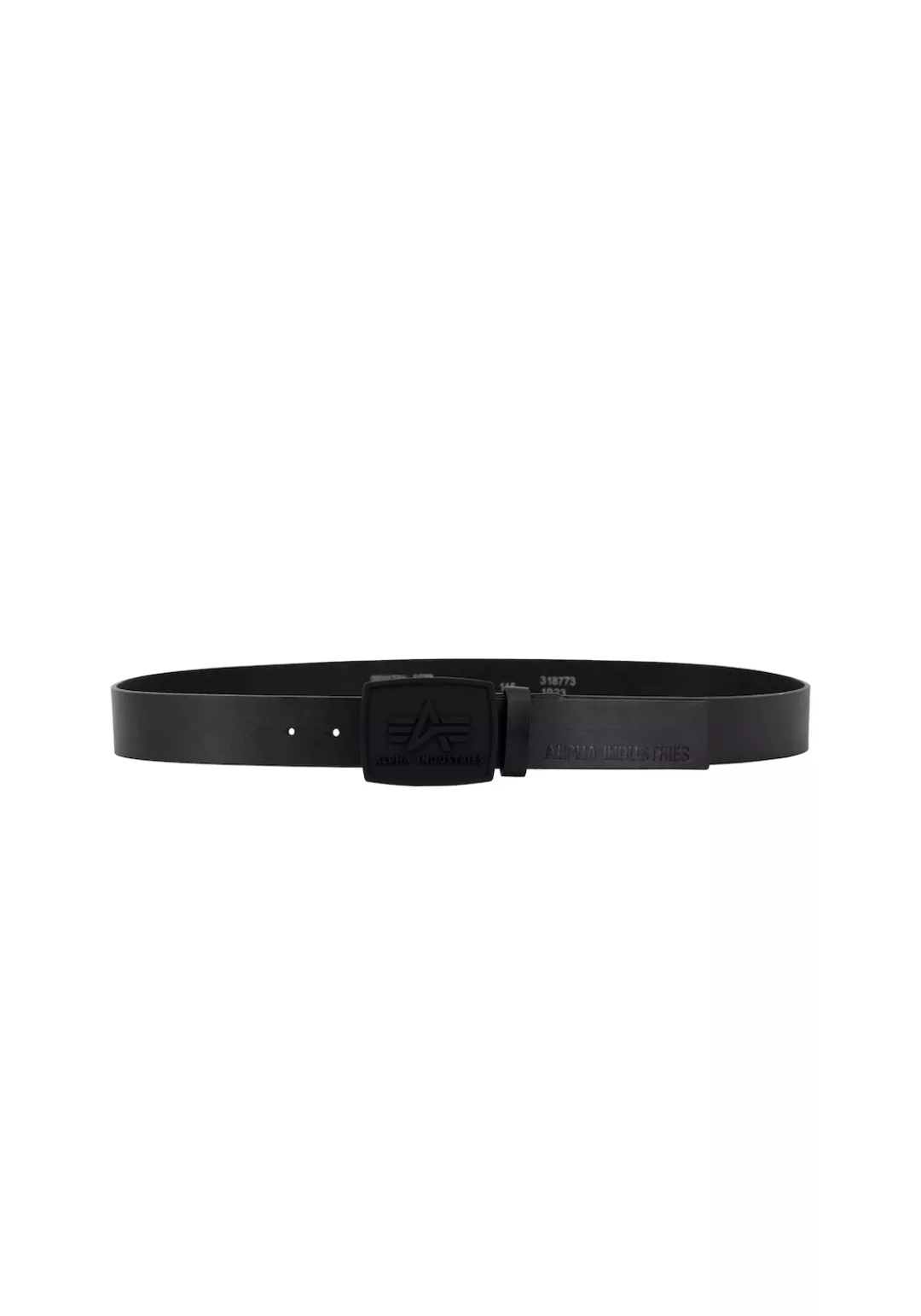 Alpha Industries Ledergürtel "Alpha Industries Accessoires - Belts All Blac günstig online kaufen