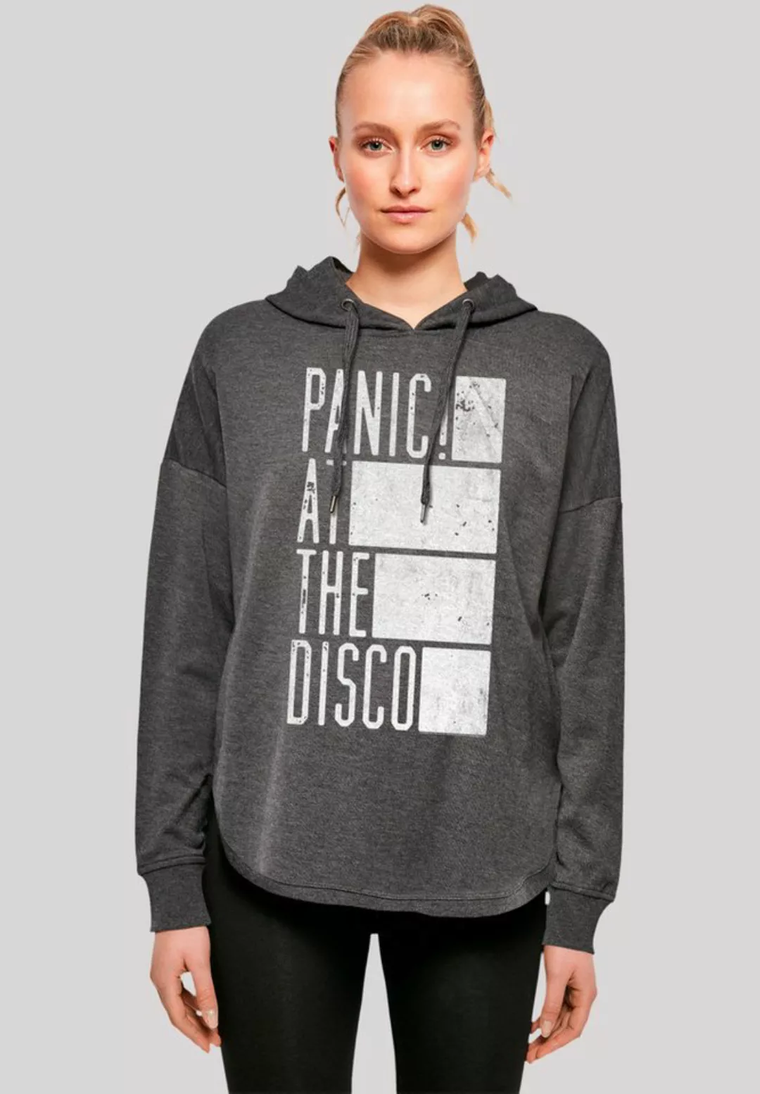 F4NT4STIC Kapuzenpullover "Panic At The Disco Block Text", Premium Qualität günstig online kaufen