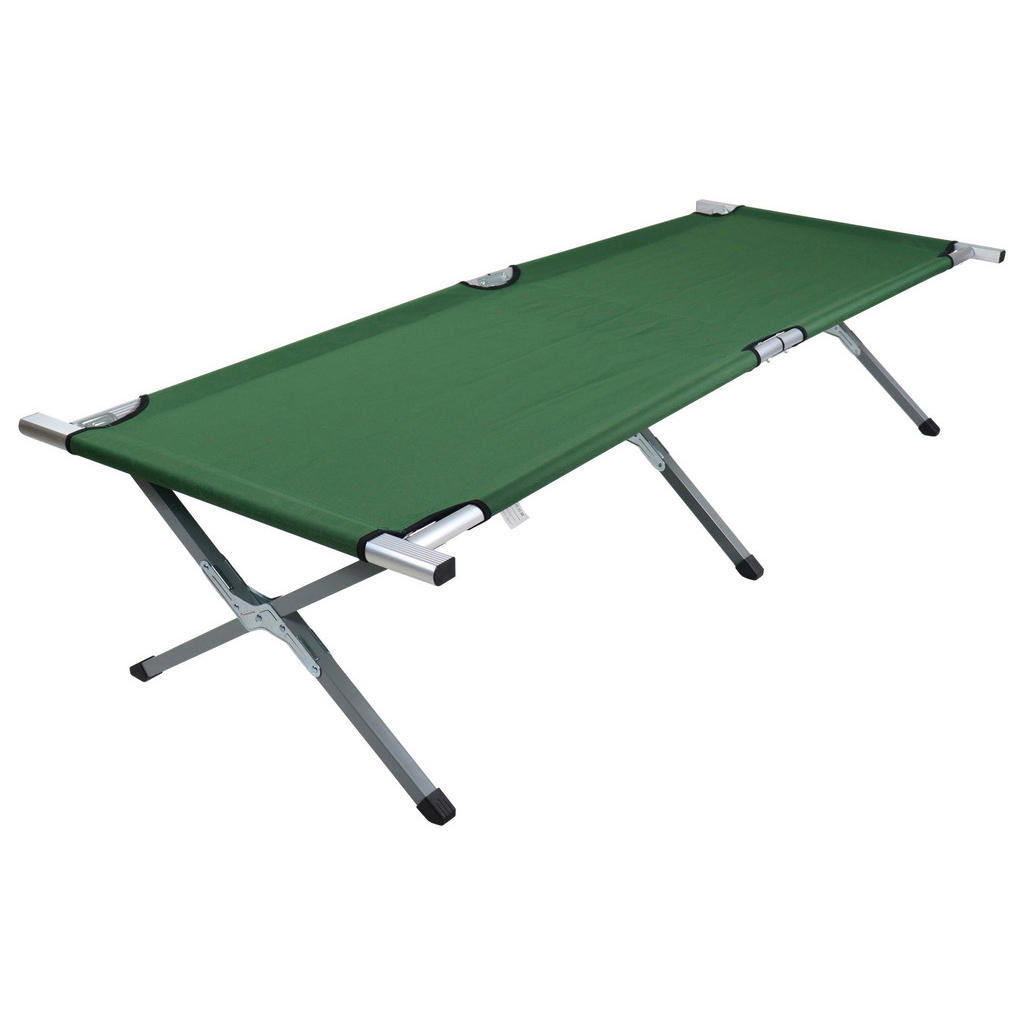 VCM Feldbett Tosali grün Alu B/H/L: ca. 63x43x190 cm günstig online kaufen