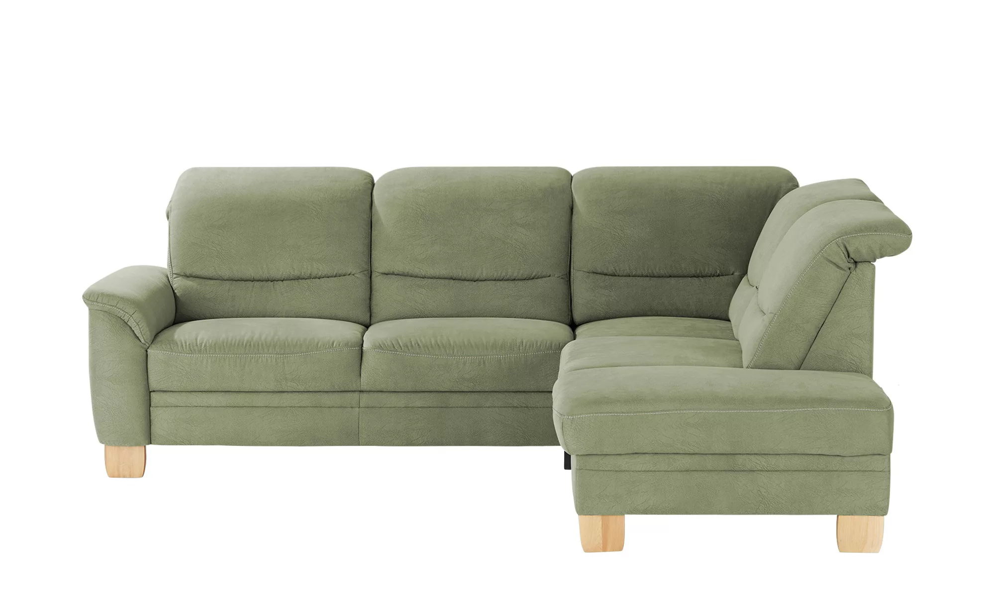 meinSofa Ecksofa  Liva ¦ grün ¦ Maße (cm): B: 254 H: 106 T: 224 Polstermöbe günstig online kaufen