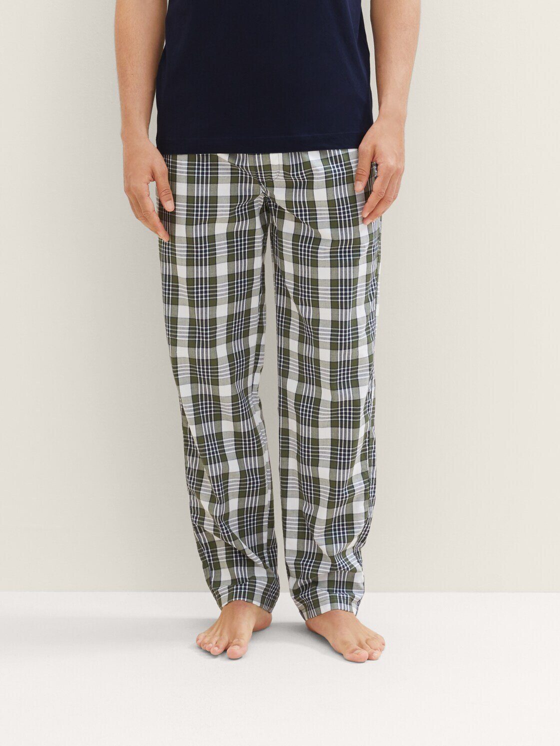 TOM TAILOR Pyjamahose "Dakota", mit klassichem Karo-Design günstig online kaufen