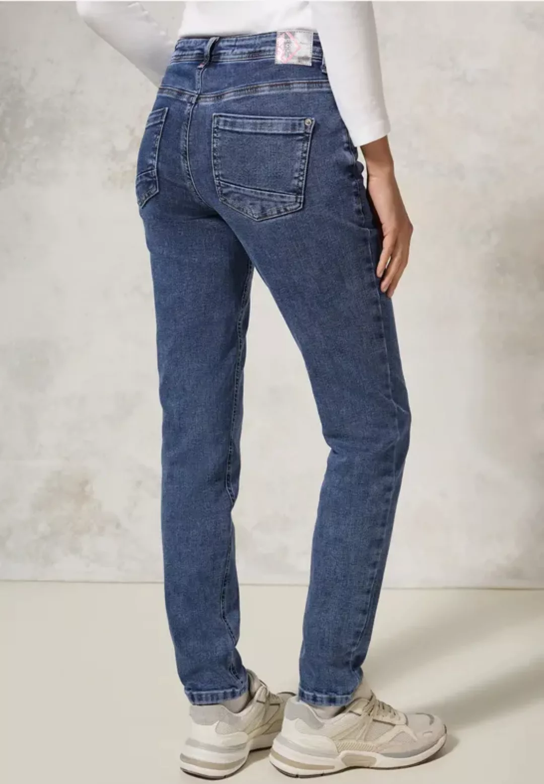 Cecil Slim-fit-Jeans, Middle Waist günstig online kaufen