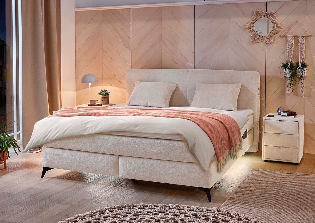 Jockenhöfer Gruppe Boxspringbett »Kira in den Breiten 160x200 & 180x200cm«, günstig online kaufen