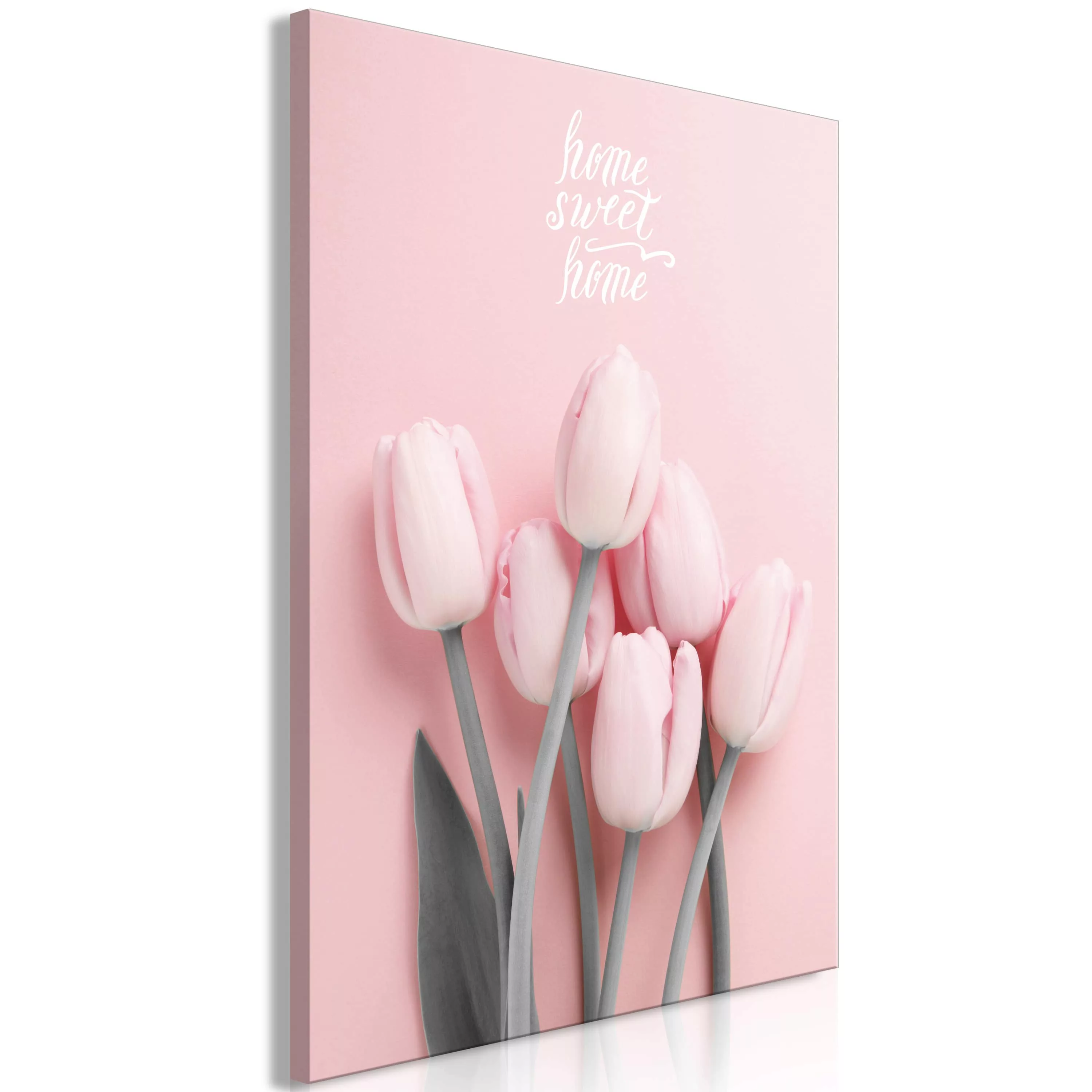 Wandbild - Six Tulips (1 Part) Vertical günstig online kaufen