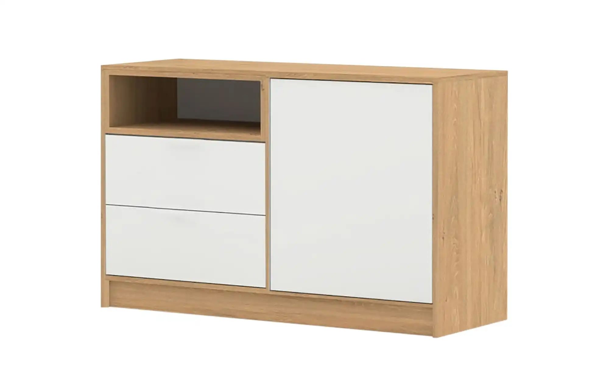 Sideboard  White Oak ¦ holzfarben ¦ Maße (cm): B: 120,6 H: 77,3 Kommoden & günstig online kaufen