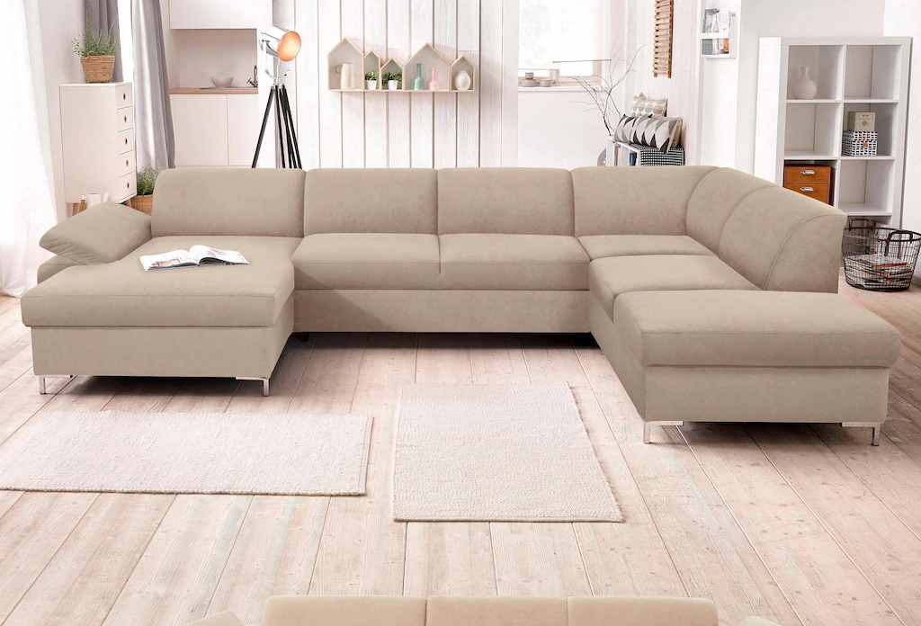 DOMO collection Wohnlandschaft "Santana mit viel Platz, komfortabel, modern günstig online kaufen
