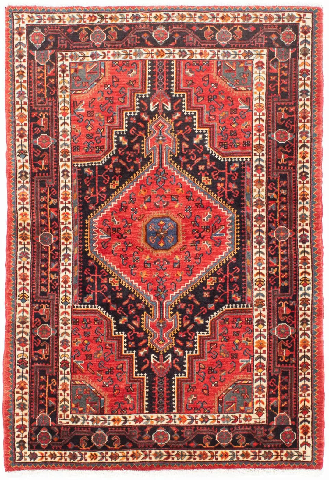 morgenland Orientteppich »Perser - Nomadic - 160 x 115 cm - rot«, rechtecki günstig online kaufen
