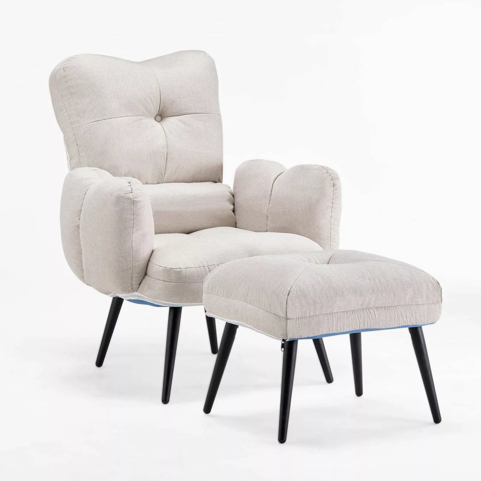 Ofcasa Relaxsessel Leinenstoff Loungesessel (Relaxsessel mit günstig online kaufen