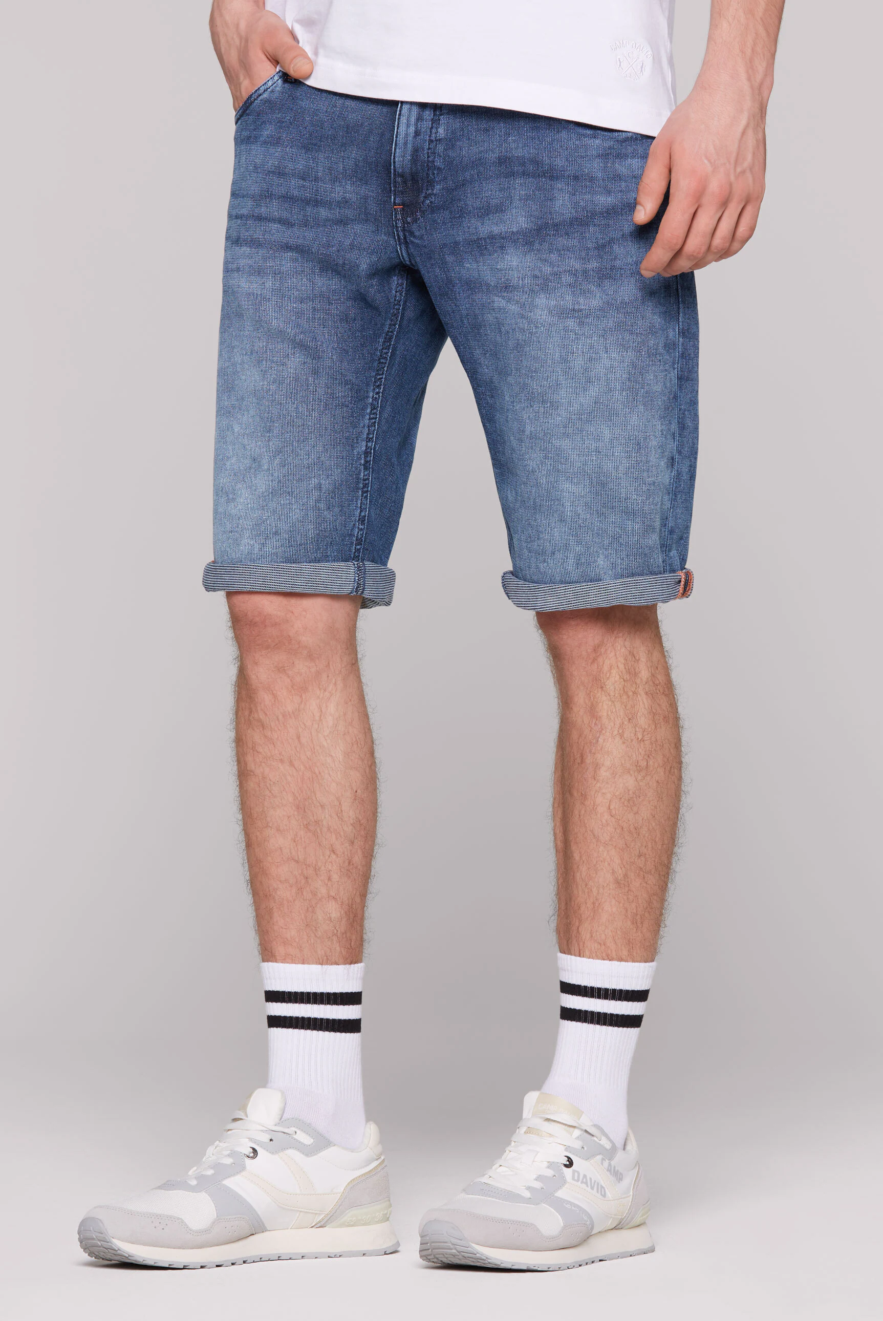 CAMP DAVID Jeansshorts, mit normaler Leibhöhe günstig online kaufen