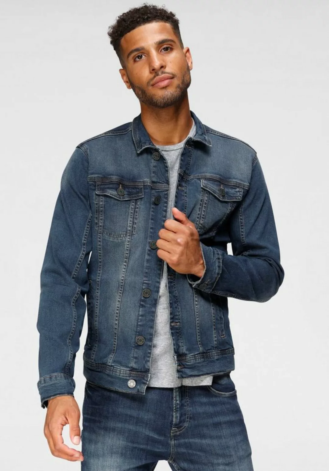 Blend Jeansjacke BHNARIL washed günstig online kaufen