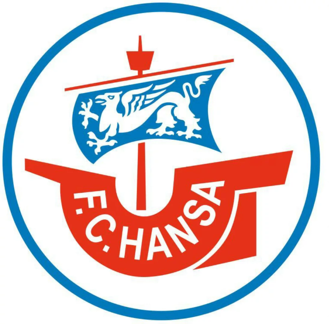 Wall-Art Wandtattoo "Fußball Hansa Rostock Logo", (1 St.), selbstklebend, e günstig online kaufen