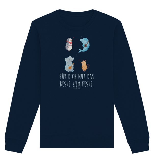 Mr. & Mrs. Panda Longpullover Größe S Big Band - French Navy - Geschenk, Pu günstig online kaufen