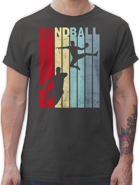 Shirtracer T-Shirt Handballspieler Vintage Handball WM 2023 Trikot Ersatz günstig online kaufen