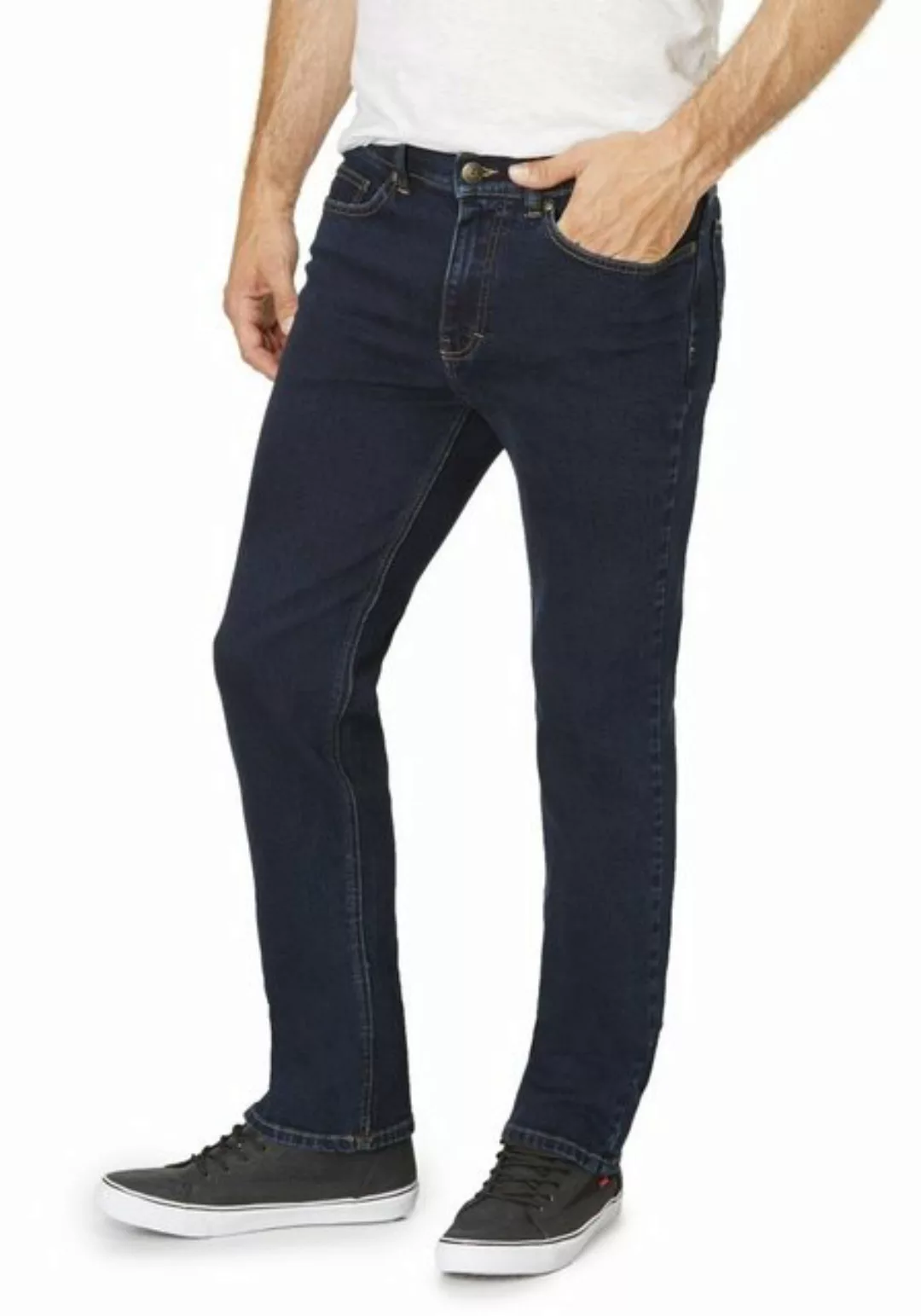 Paddock`s Herren Jeans Ranger - Slim Fit - Blau - Blue Black günstig online kaufen