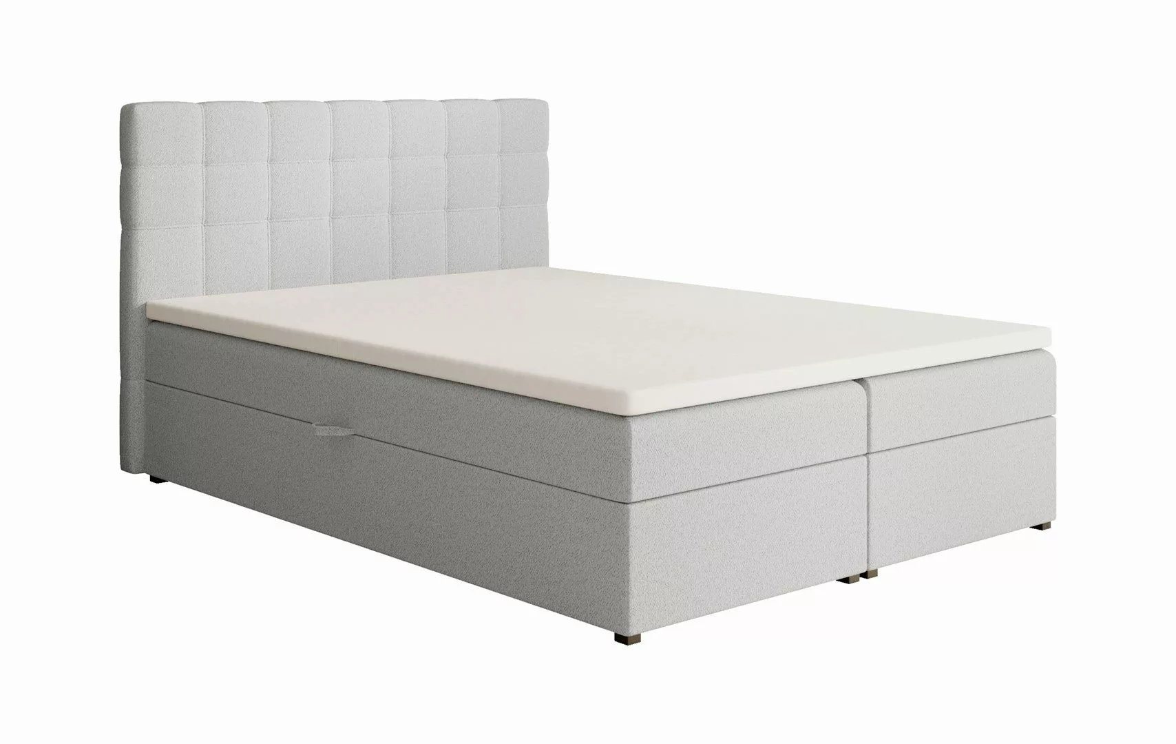 Beautysofa Boxspringbett Kontinentales mit Bettkasten TOPIQ günstig online kaufen