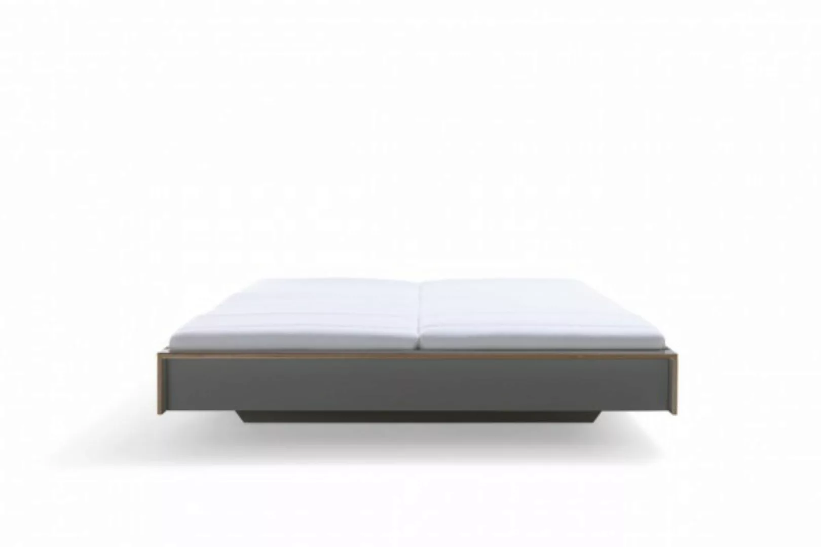 FLAI Bett anthrazit 200 x 200 cm günstig online kaufen