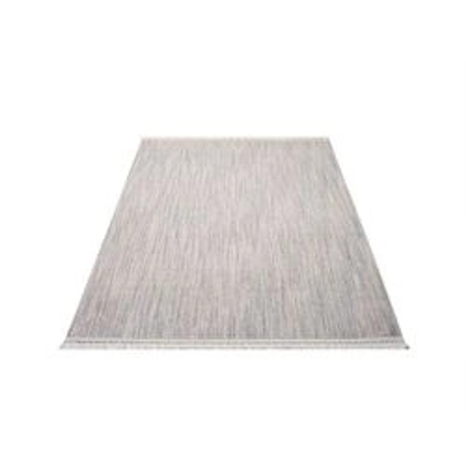 payé Teppich Klassiko 52 Fransen 160x230 cm Grau günstig online kaufen