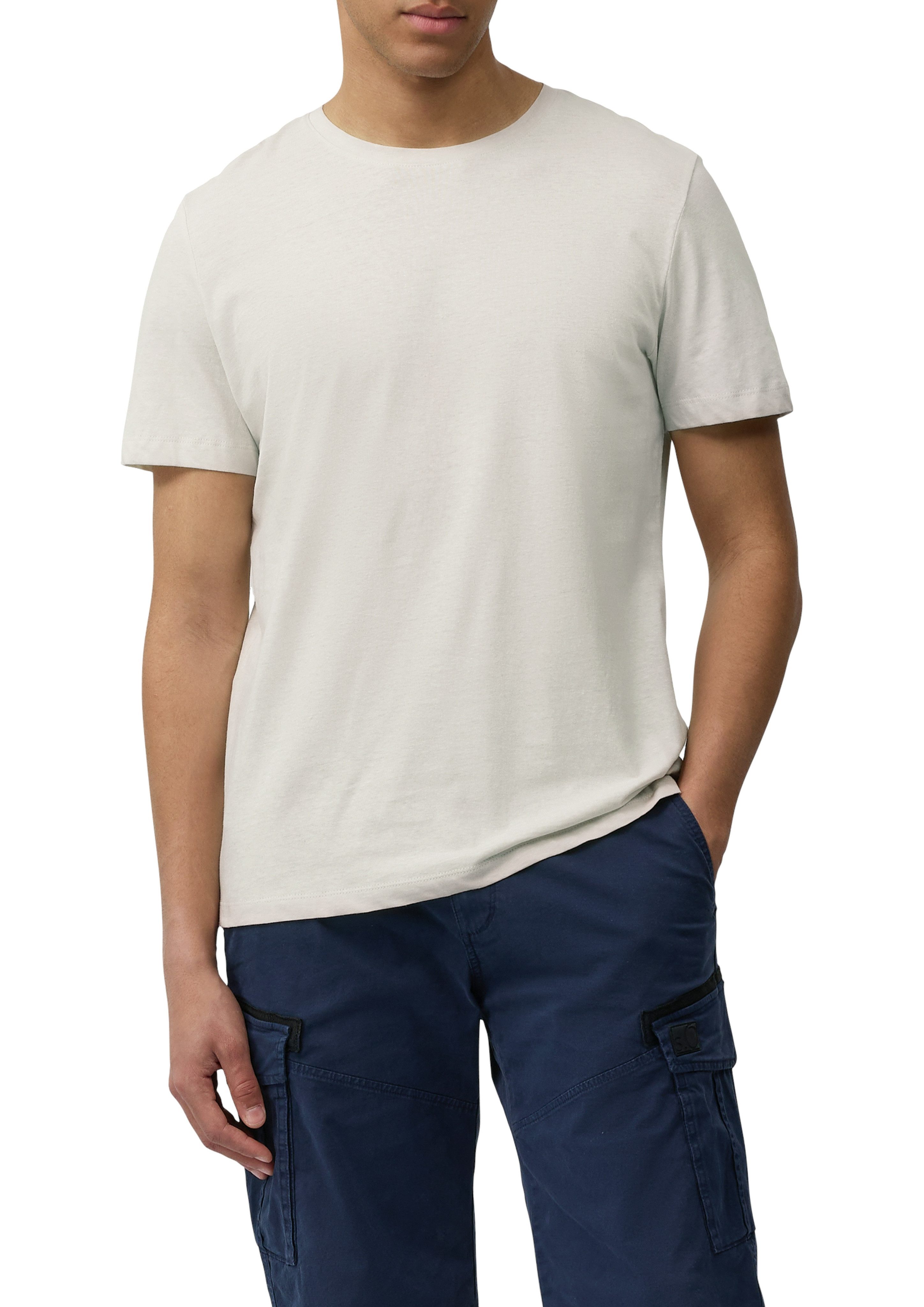 s.Oliver T-Shirt, mit Leinenanteil günstig online kaufen