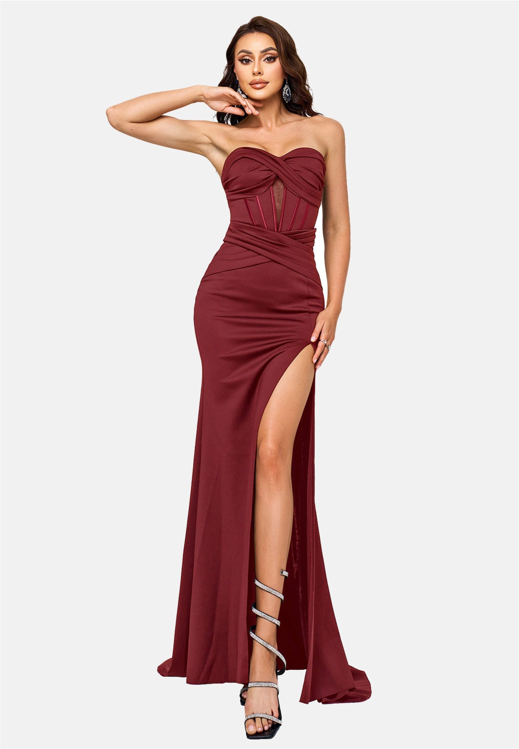 Moda Minx Jerseykleid im schulterfreien Design günstig online kaufen
