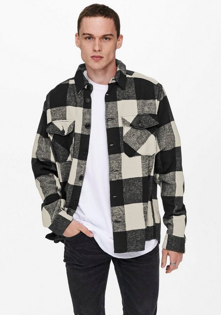 ONLY & SONS Karohemd MILO LIFE CHECK OVERSHIRT günstig online kaufen