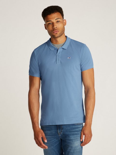 Tommy Jeans Poloshirt TJM SLIM PLACKET POLO Piqué mit Polokragen günstig online kaufen