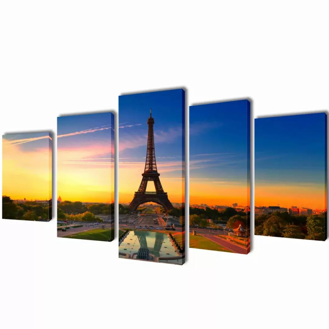 Bilder Dekoration Set Eiffelturm 200 X 100 Cm günstig online kaufen