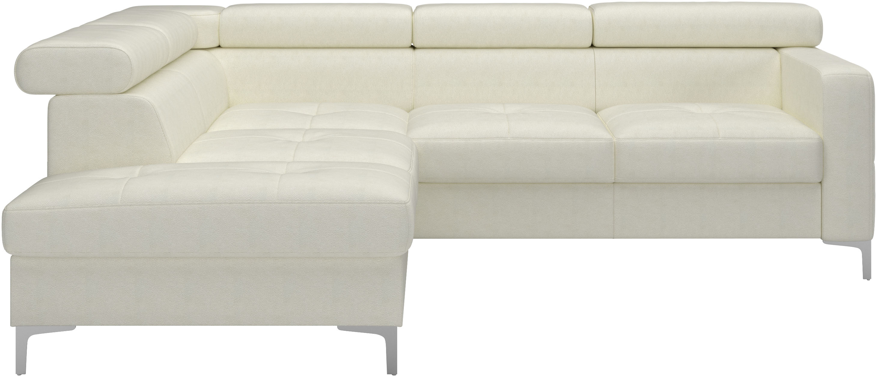 COTTA Ecksofa "Sammy L-Form", mit Kopfteilverstellung, wahlweise mit Bettfu günstig online kaufen