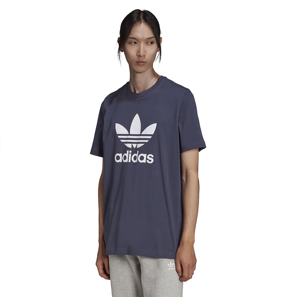 Adidas Originals Trefoil Kurzärmeliges T-shirt S Shadow Navy / White günstig online kaufen