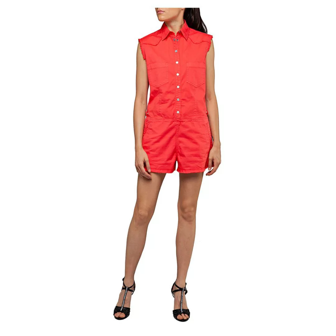 Replay Garment Dyed Comfort Twill 2XS Fiery Coral günstig online kaufen