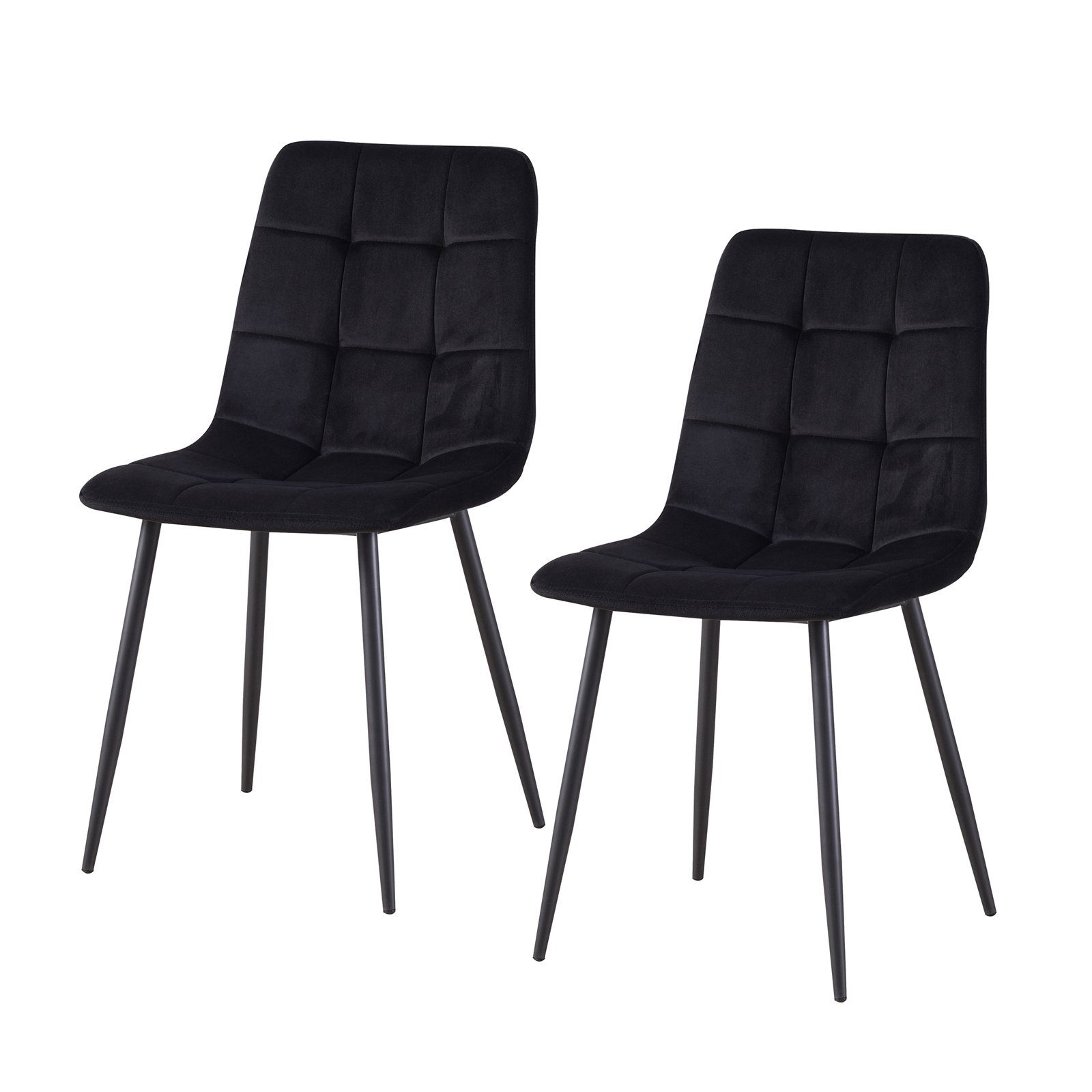 HTI-Living Esszimmerstuhl Stuhl Mesa Velvet Schwarz günstig online kaufen