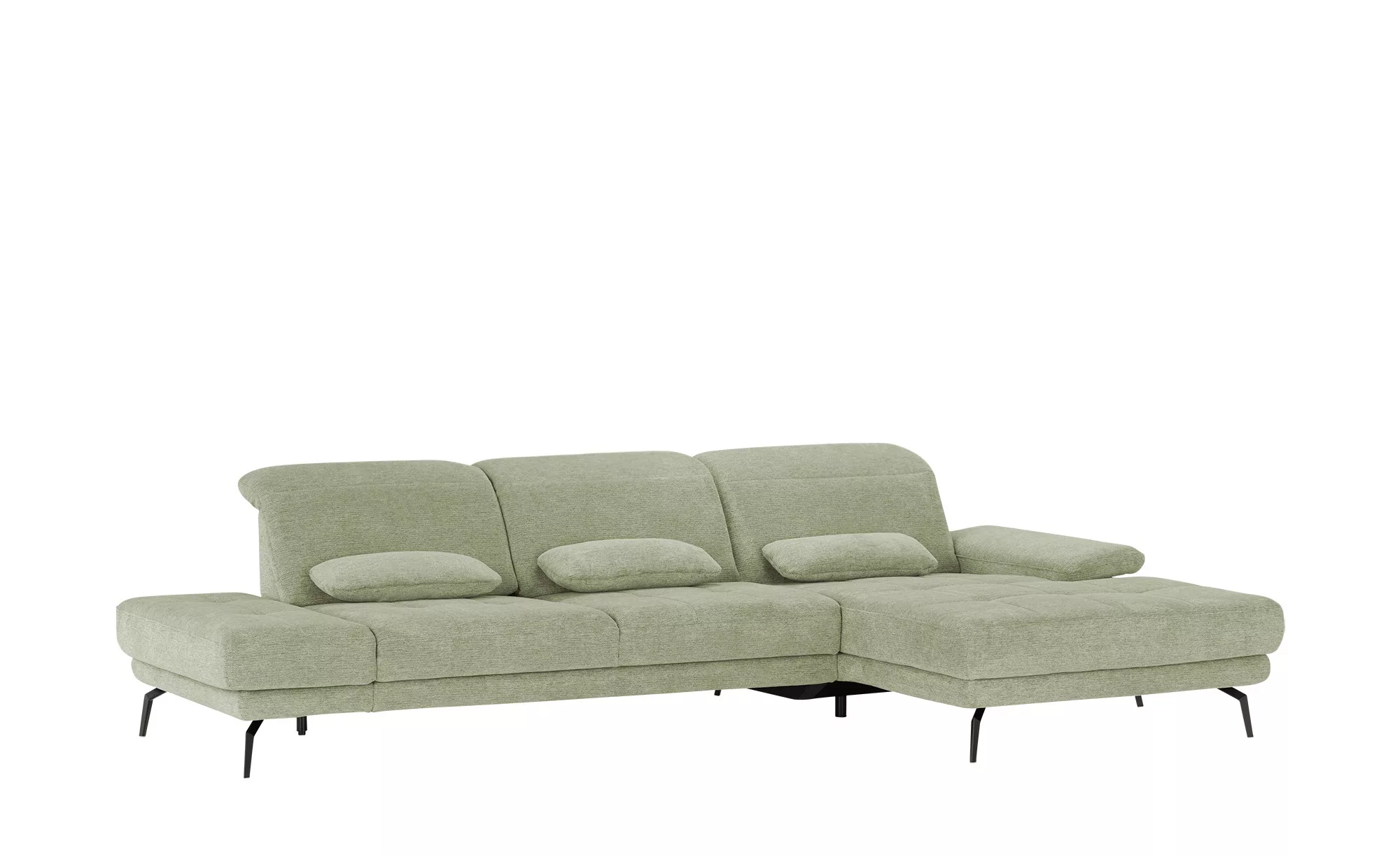 Lounge Collection Ecksofa  Tessa ¦ grün ¦ Maße (cm): B: 328 H: 82 T: 222.0 günstig online kaufen