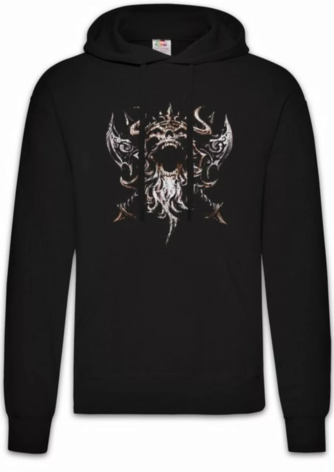 Urban Backwoods Hoodie Viking Skull V Herren Hoodie Runen Walhalla Odin Tho günstig online kaufen