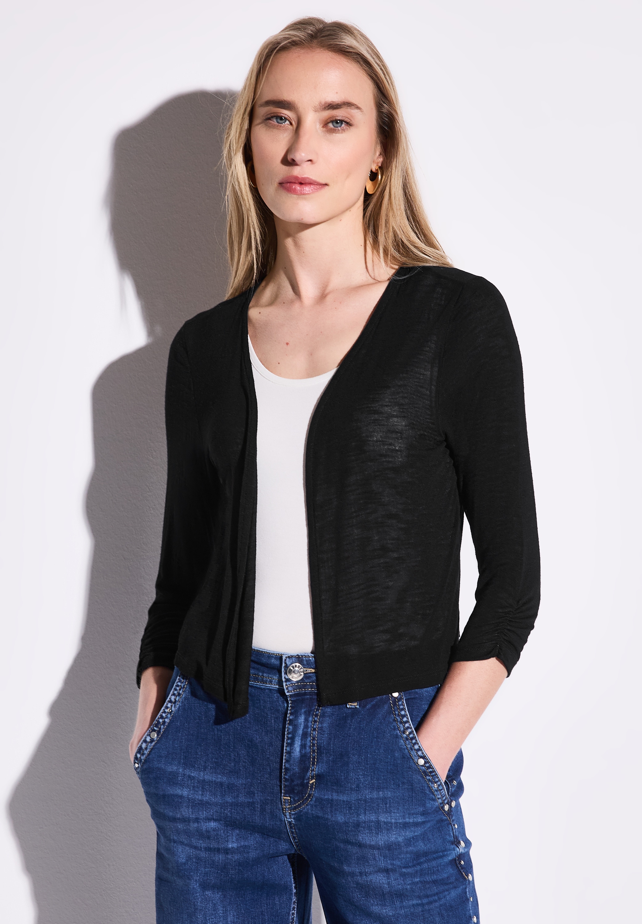 STREET ONE Shirtjacke – Leichte offene günstig online kaufen
